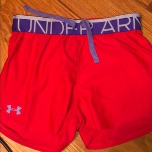 Kids UA shorts